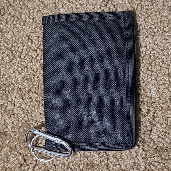 Black Spirit Celebration Wallet with Carabiner - Picture 2 of 5